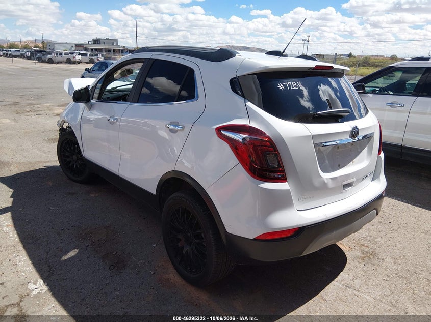 Vin: kl4cjasb6kb761423, lot: 46795485, buick encore fwd preferred 20193