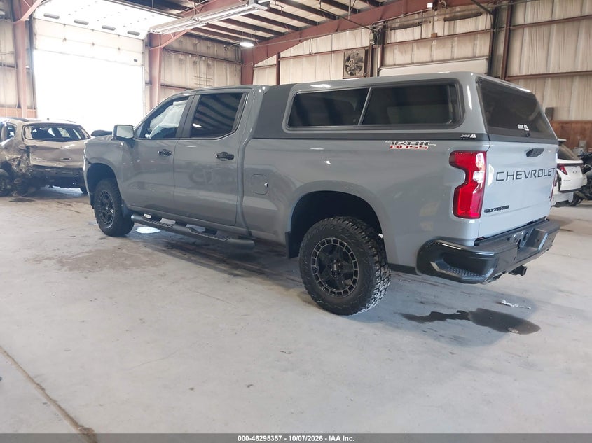 Vin: 3gcudfed1rg382052, lot: 46795520, chevrolet silverado 1500 4wd  standard bed lt trail boss 20243
