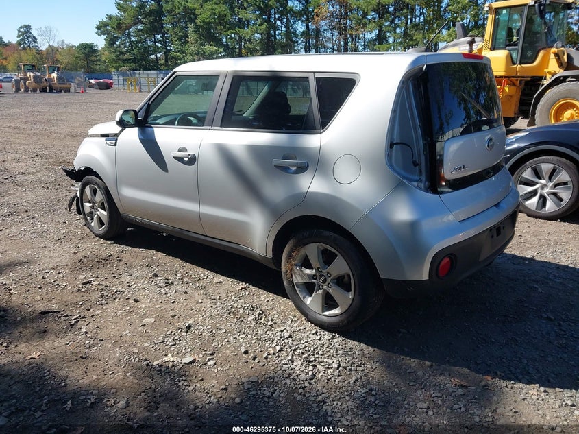 Vin: kndjn2a24h7457804, lot: 46795538, kia soul 20173