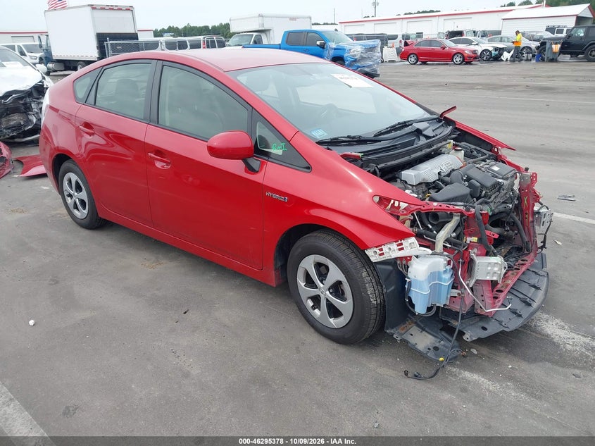 Vin: jtdkn3du1f1921557, lot: 46795541, toyota prius four 20151