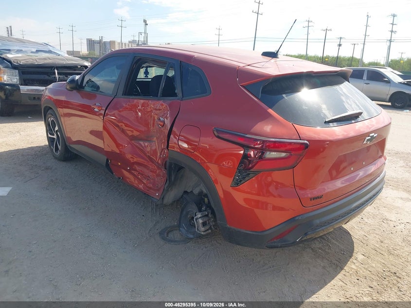 Vin: kl77lge2xrc048364, lot: 46795558, chevrolet trax fwd 1rs 20243