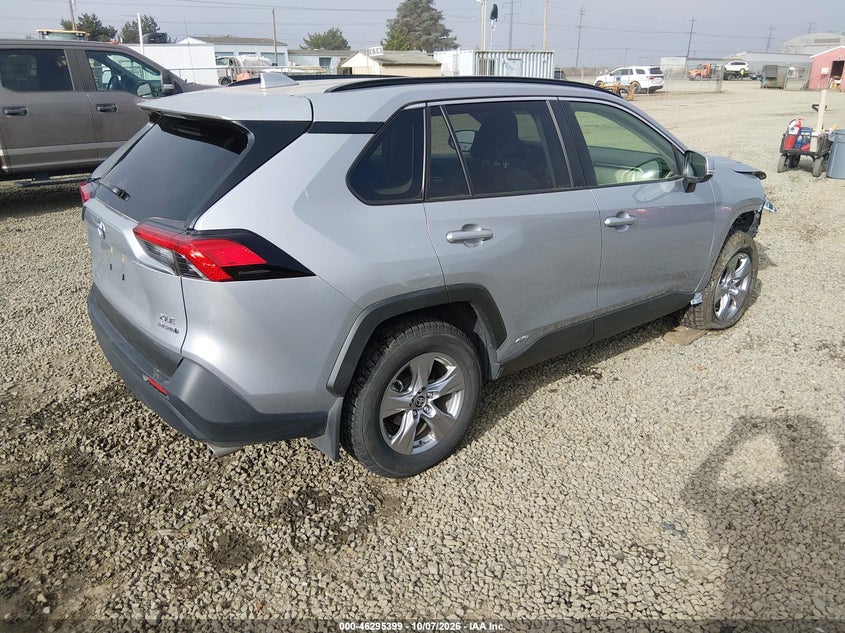 Vin: jtmrwrfv4pd201299, lot: 46795562, toyota rav4 hybrid xle 20234