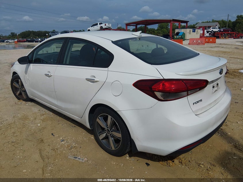 Vin: 3kpfl4a75je268233, lot: 46795565, kia forte s 20183
