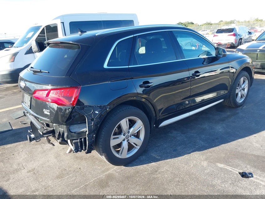 Vin: wa1bnafy9j2244257, lot: 46795570, audi q5 2.0t premium/2.0t tech premium 20184