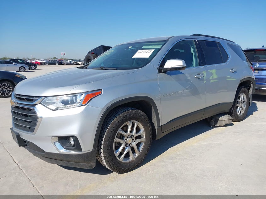 Vin: 1gnergkw7lj257510, lot: 46795607, chevrolet traverse fwd lt cloth 20202