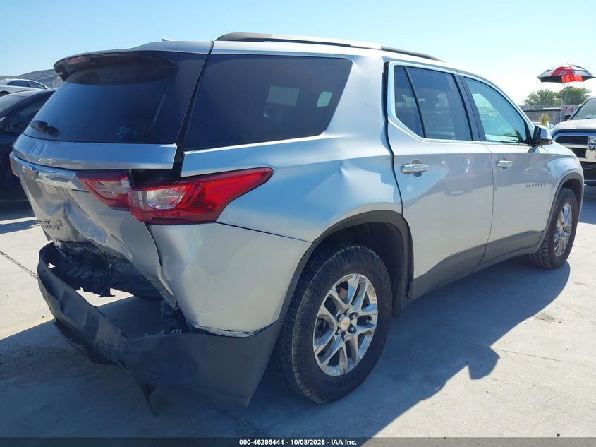 Vin: 1gnergkw7lj257510, lot: 46795607, chevrolet traverse fwd lt cloth 20204