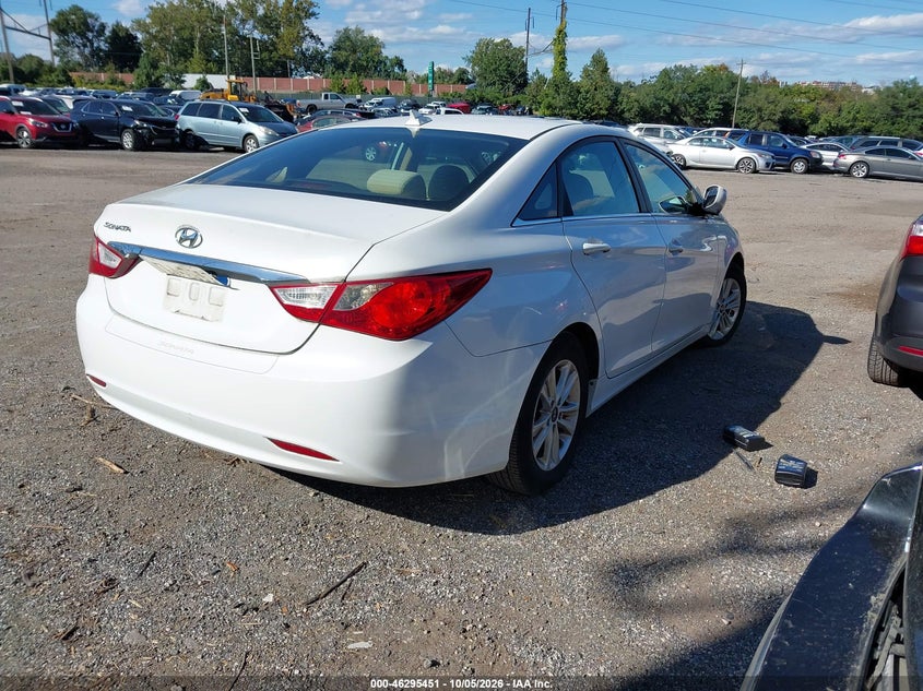 Vin: 5npeb4ac5dh726641, lot: 46795614, hyundai sonata gls 20134