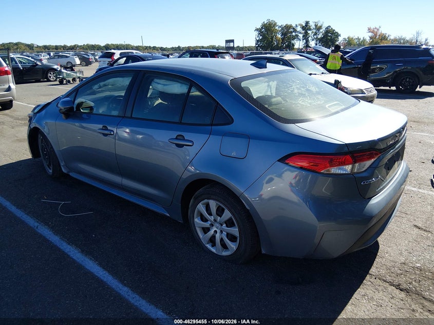 Vin: jtdeprae3lj008320, lot: 46795618, toyota corolla le 20203