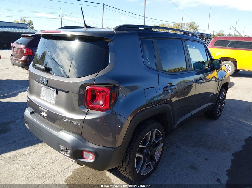Vin: zacnjbd13kpj95944, lot: 46795639, jeep renegade limited 4x4 20194