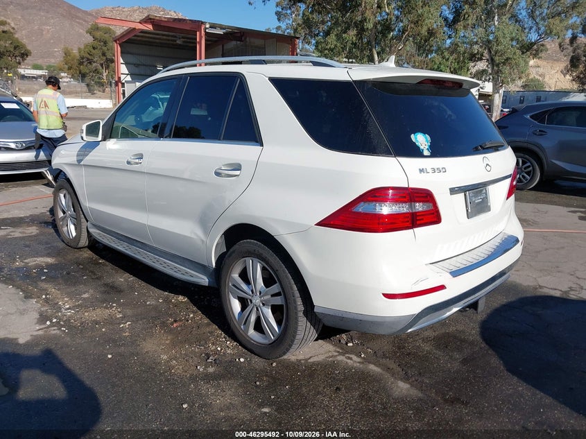 Vin: 4jgda5jb8da222454, lot: 46795655, mercedes-benz ml 350 20133
