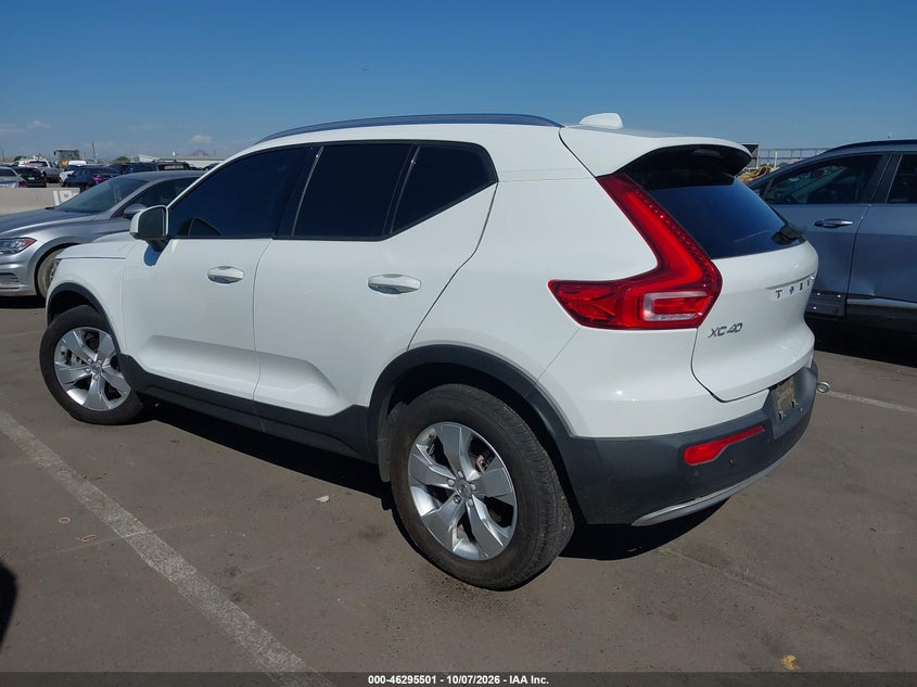 Vin: yv4ac2hk9l2254308, lot: 46795664, volvo xc40 t4 momentum 20203