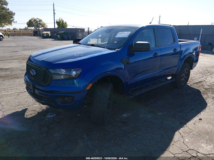 Vin: 1fter4ehxlla68309, lot: 46795686, ford ranger xlt 20202