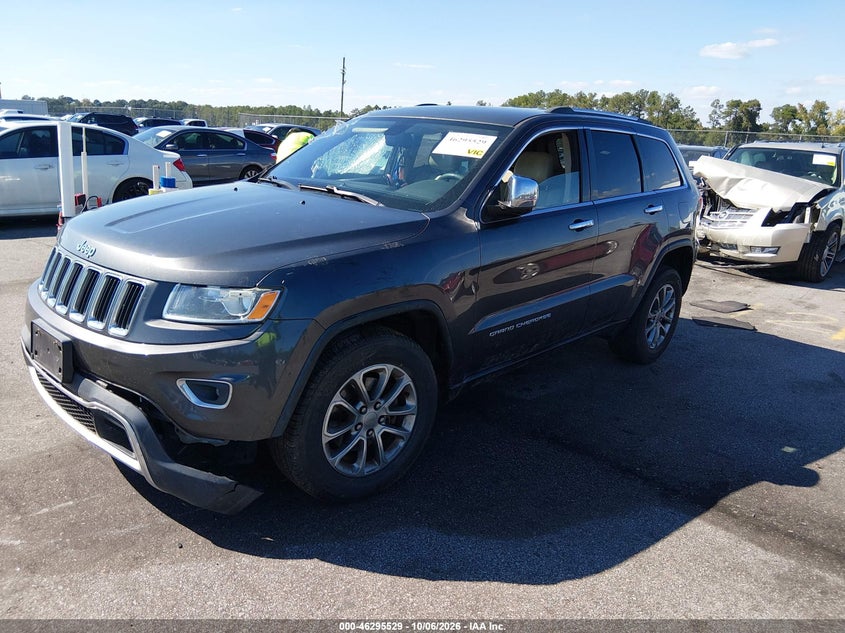 Vin: 1c4rjfbg6fc693035, lot: 46795692, jeep grand cherokee limited 20152