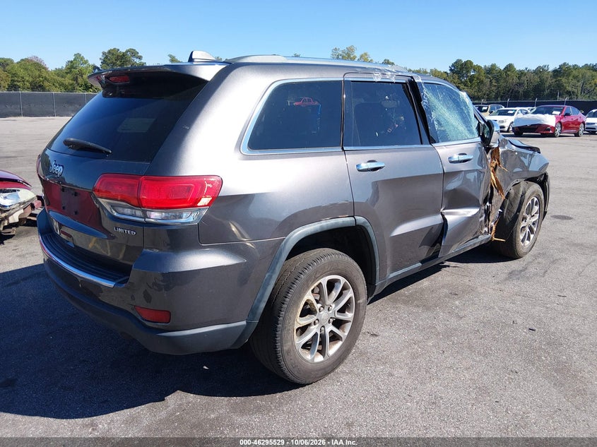 Vin: 1c4rjfbg6fc693035, lot: 46795692, jeep grand cherokee limited 20154
