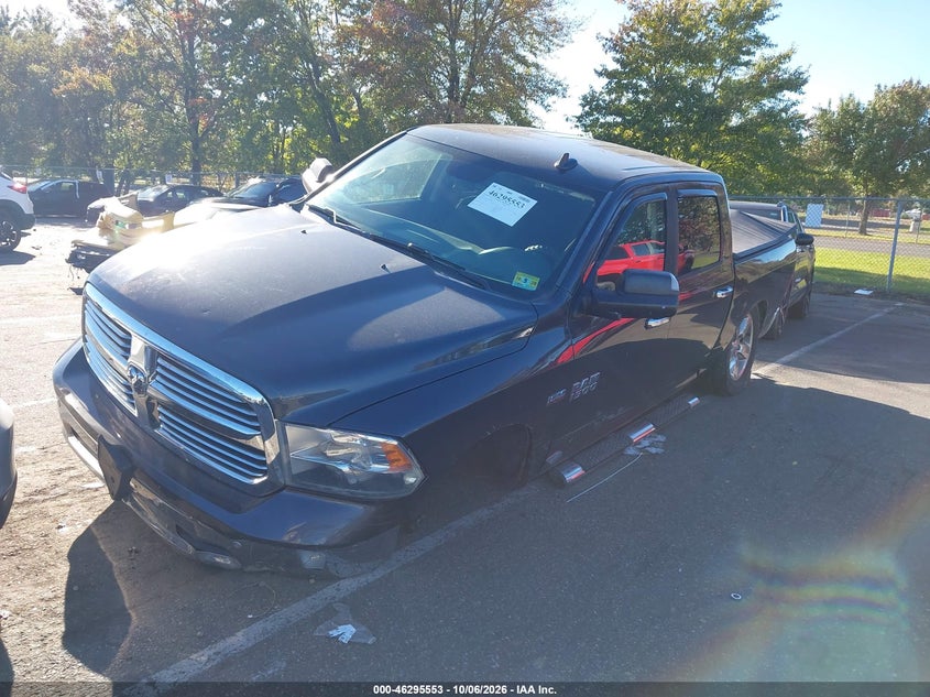 Vin: 3c6rr7lt9gg181494, lot: 46795716, ram 1500 big horn 20162