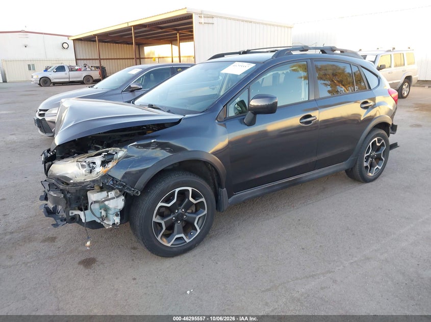 Vin: jf2gpacc5e8216345, lot: 46795720, subaru xv crosstrek 2.0i premium 20142