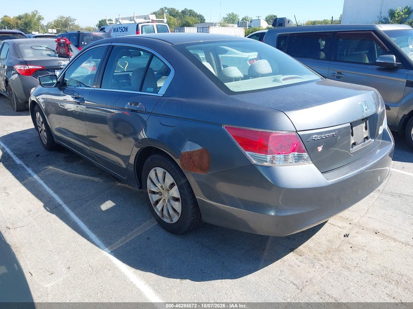 HONDA ACCORD 2010 VIN 1HGCP2F38AA118686