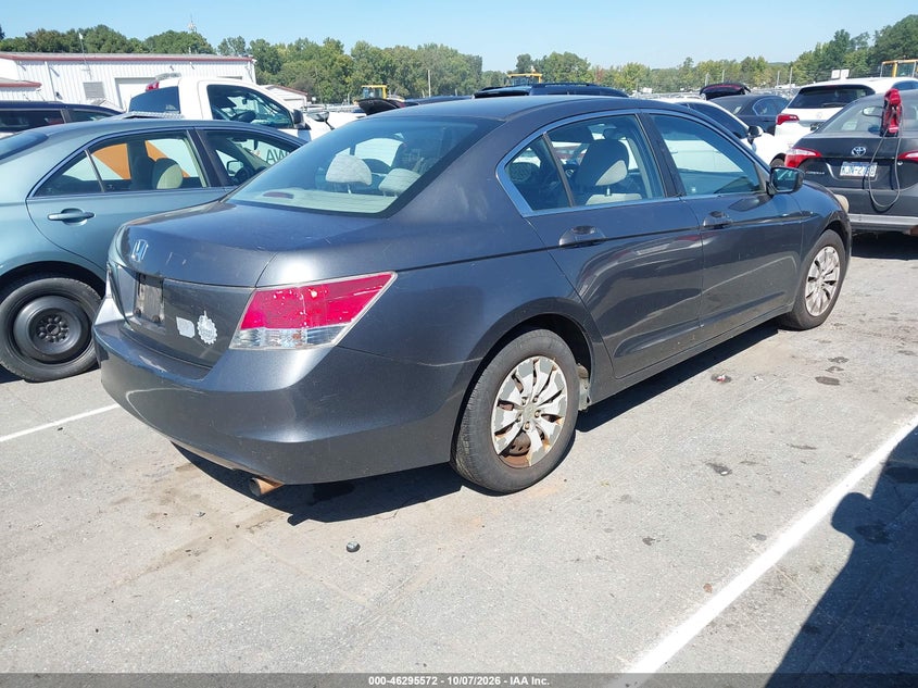 HONDA ACCORD 2010 VIN 1HGCP2F38AA118686