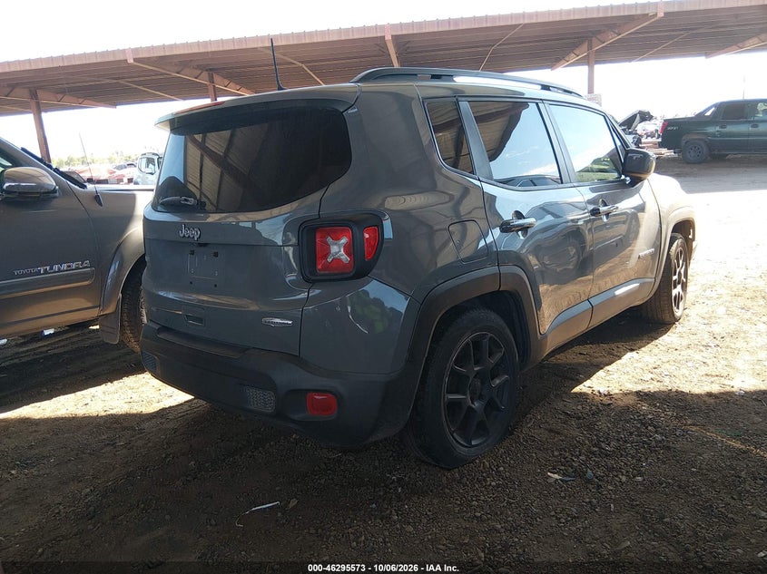 Vin: zacnjabb5lpl80777, lot: 46795736, jeep renegade latitude fwd 20204