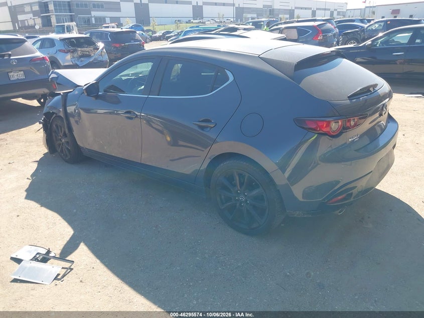 Vin: jm1bpblm6p1611038, lot: 46795737, mazda mazda3 2.5 s carbon edition 20233