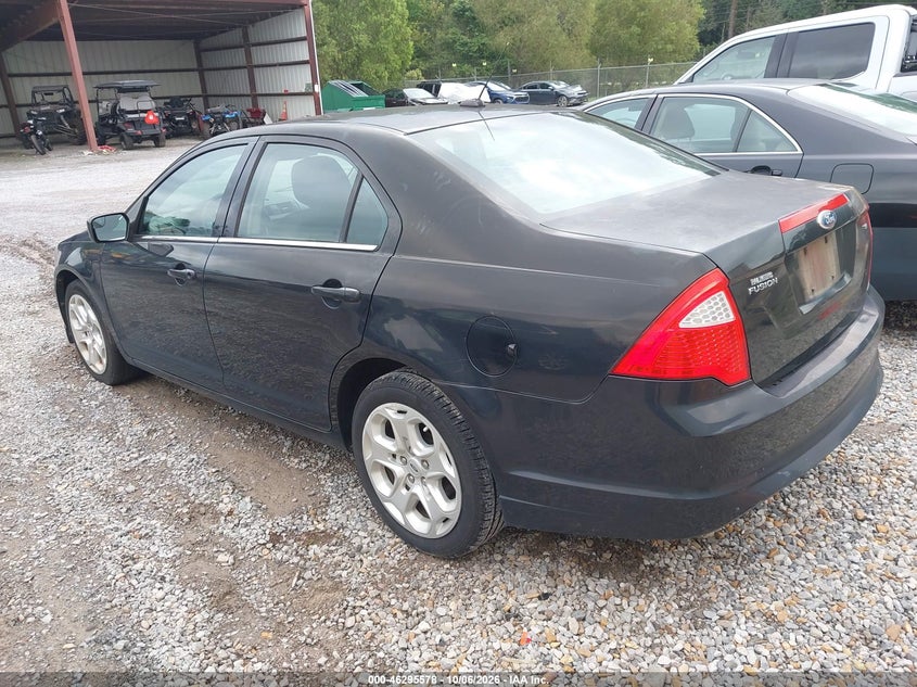 Vin: 3fahp0ha9br272017, lot: 46795741, ford fusion se 20113