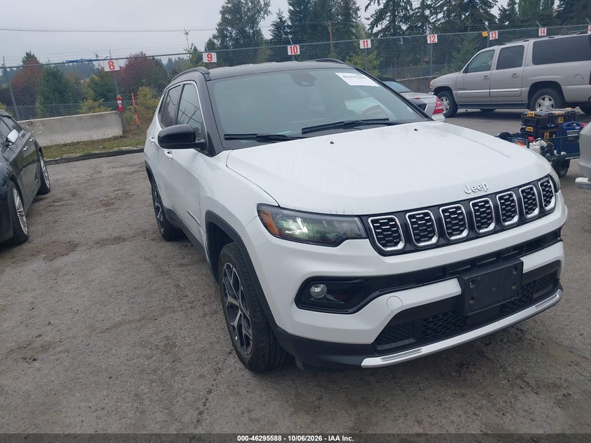 Vin: 3c4njdcn1tt224953, lot: 46795751, jeep compass limited 20261