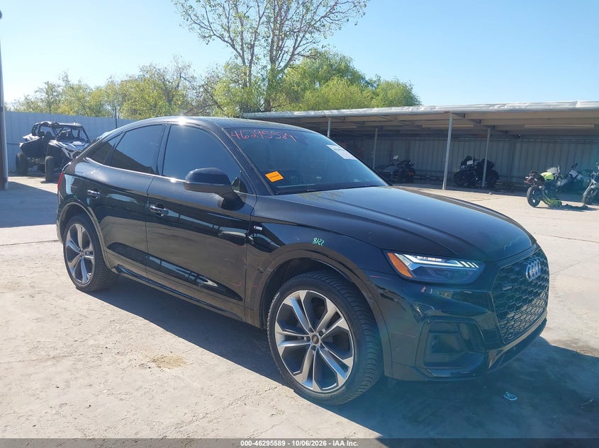 Vin: wa16aafy8p2005076, lot: 46795752, audi q5 sportback prestige 45 tfsi s line quattro s tronic 20231
