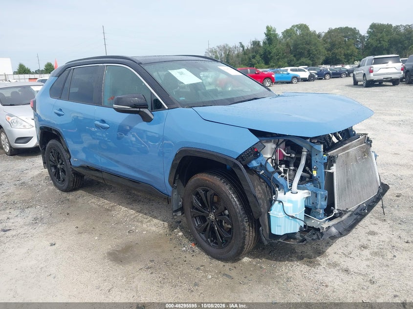 Vin: 2t3e6rfv9sw087830, lot: 46795758, toyota rav4 hybrid xse 20251