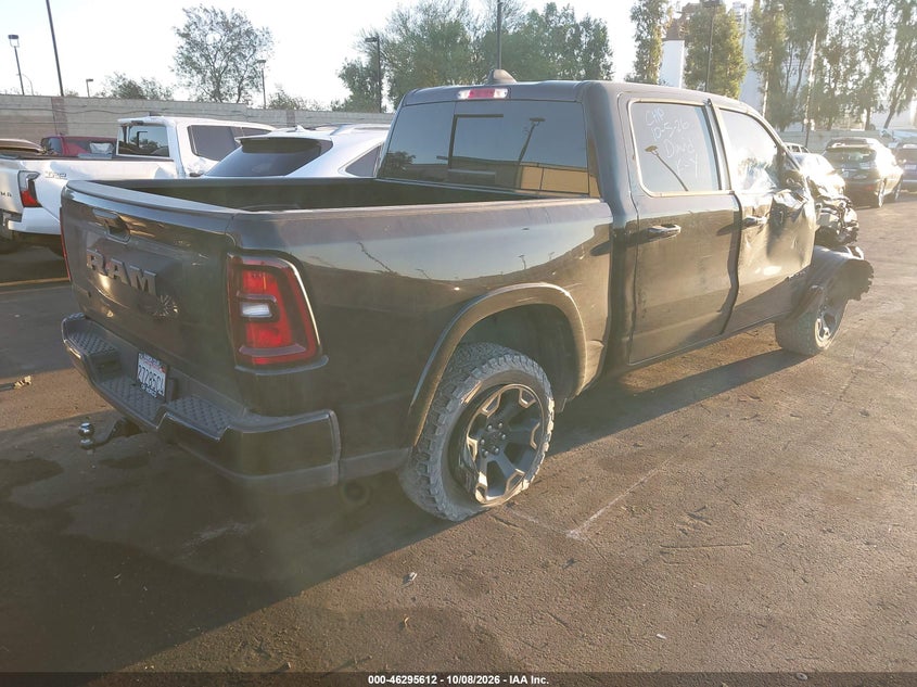 Vin: 1c6rrefg5sn570121, lot: 46795775, ram 1500 big horn  4x2 5'7 box 20254