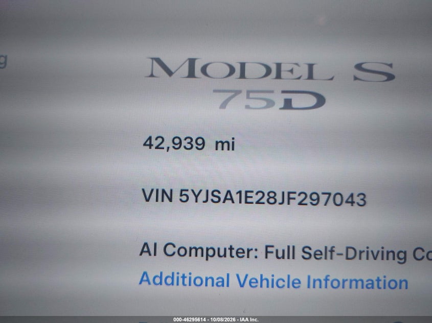 TESLA MODEL S - zdjęcie 15