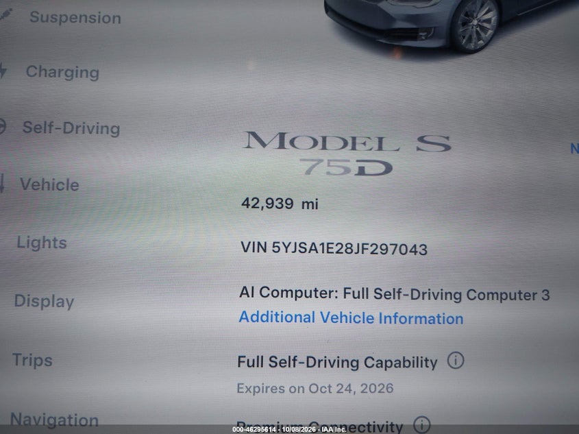 TESLA MODEL S - zdjęcie 7
