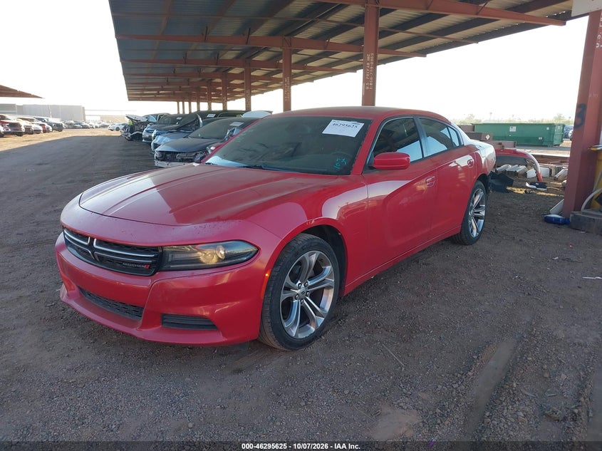 Vin: 2c3cdxbg8fh737847, lot: 46795788, dodge charger se 20152