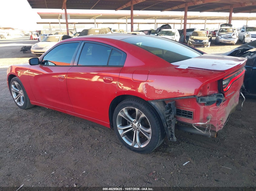 Vin: 2c3cdxbg8fh737847, lot: 46795788, dodge charger se 20153
