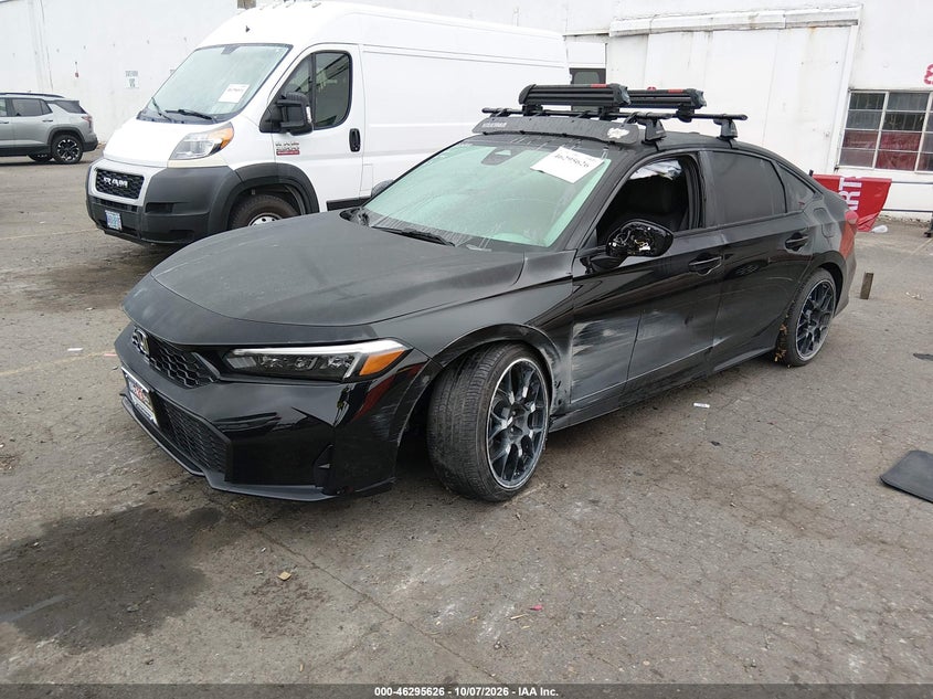 Vin: 2hgfe4f81th356586, lot: 46795789, honda civic hybrid sport/sport touring 20262