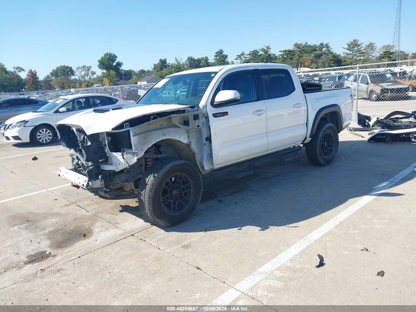 Vin: 5tfcz5an1lx229180, lot: 46795850, toyota tacoma trd pro 20202