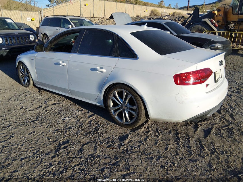 Vin: waubgafl4ca078319, lot: 46795903, audi s4 3.0 premium plus 20123