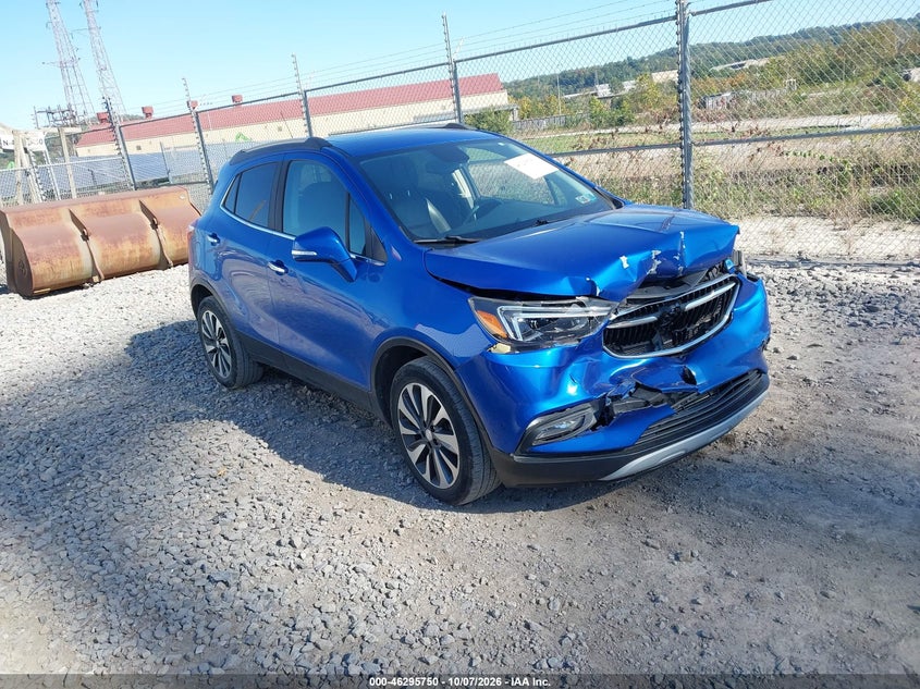 Vin: kl4cjcsb4jb546875, lot: 46795913, buick encore essence 20181