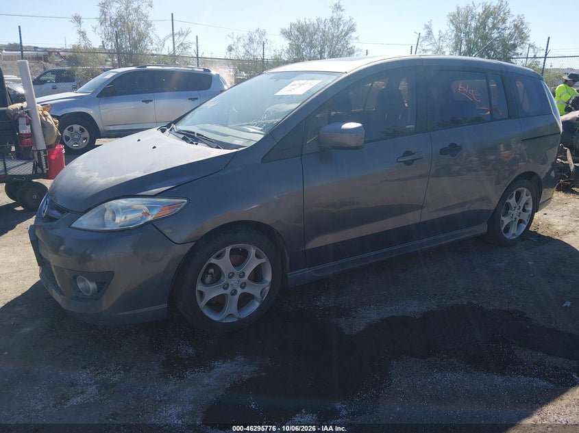 Vin: jm1cr2wl8a0376740, lot: 46795940, mazda mazda5 touring 20102