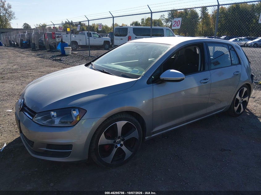 Vin: 3vw217au9gm056670, lot: 46795949, volkswagen golf tsi s 4-door 20162