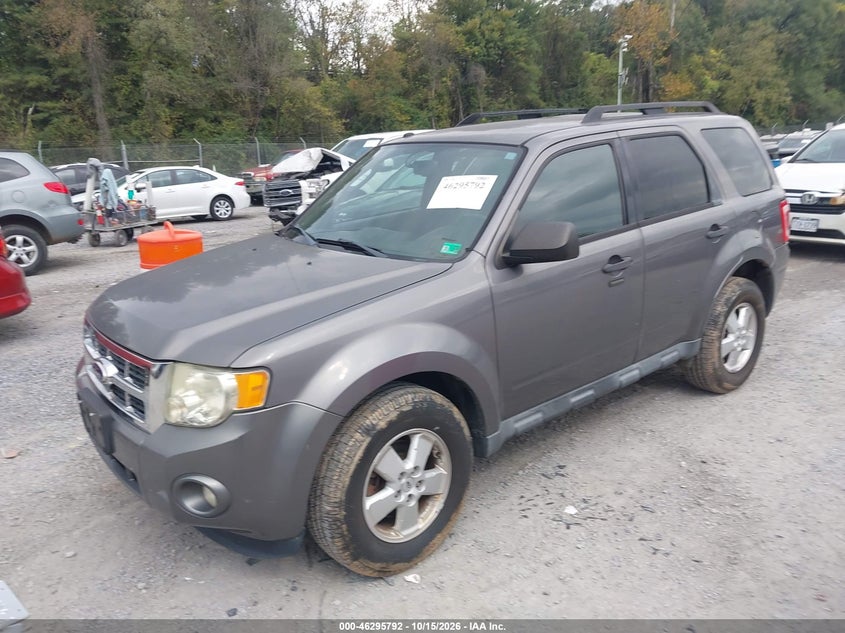 Vin: 1fmcu0d78akd48171, lot: 46795955, ford escape xlt 20102