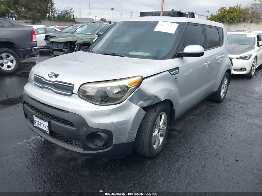 Vin: kndjn2a27h7466772, lot: 46795958, kia soul 20172