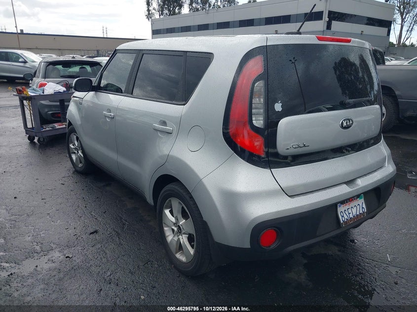 Vin: kndjn2a27h7466772, lot: 46795958, kia soul 20173