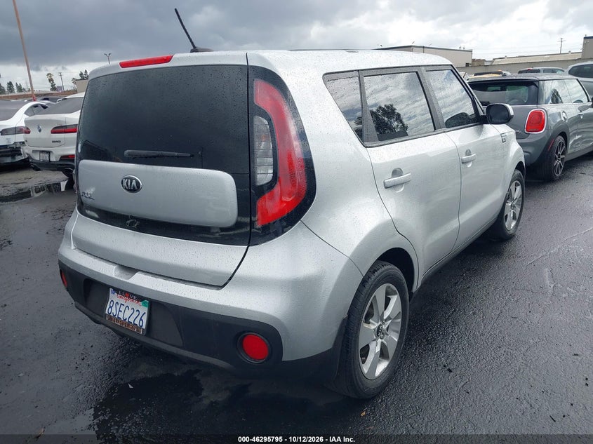 Vin: kndjn2a27h7466772, lot: 46795958, kia soul 20174