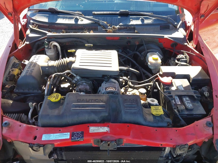 DODGE DAKOTA 2001 VIN 1B7GG22N71S329556