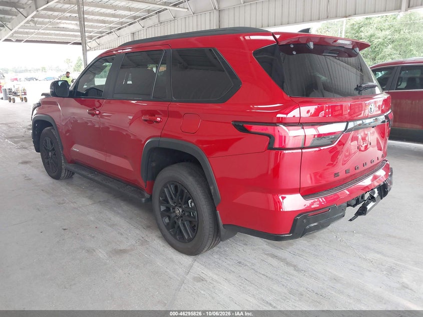 Vin: 7svaaaba0tx102025, lot: 46795989, toyota sequoia limited 20263