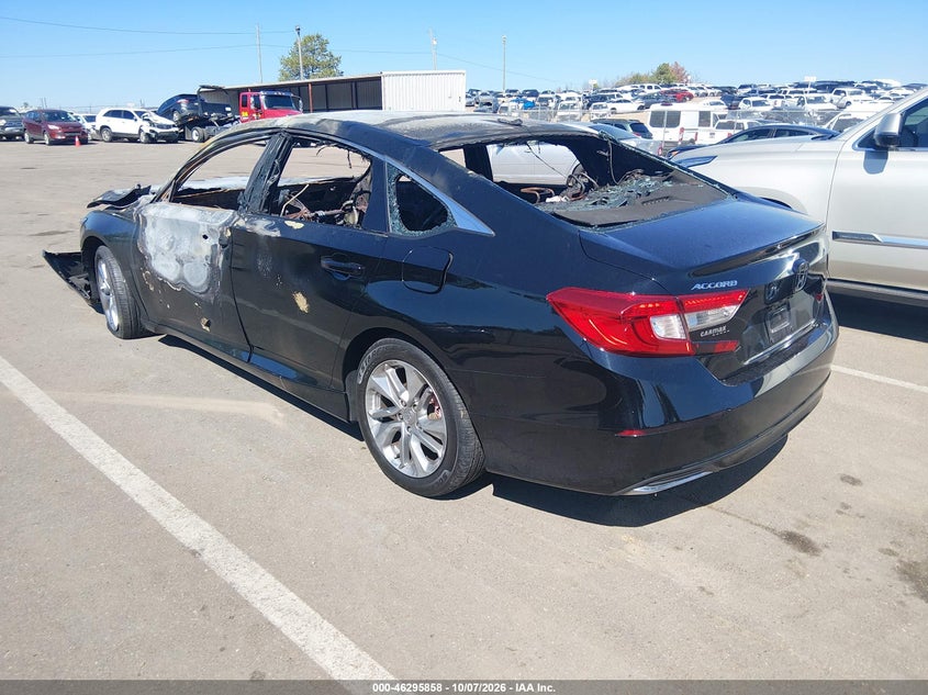 Vin: 1hgcv1f1xka132525, lot: 46796021, honda accord lx 20193