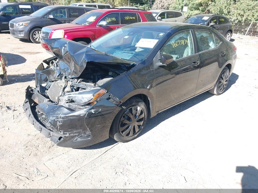 Vin: 5yfburhe6hp602503, lot: 46796037, toyota corolla le 20172