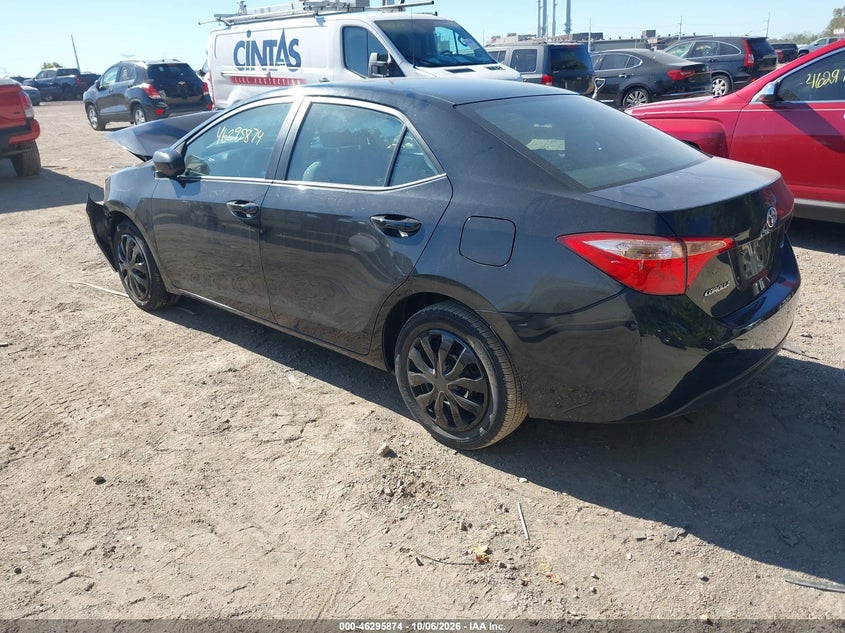 Vin: 5yfburhe6hp602503, lot: 46796037, toyota corolla le 20173