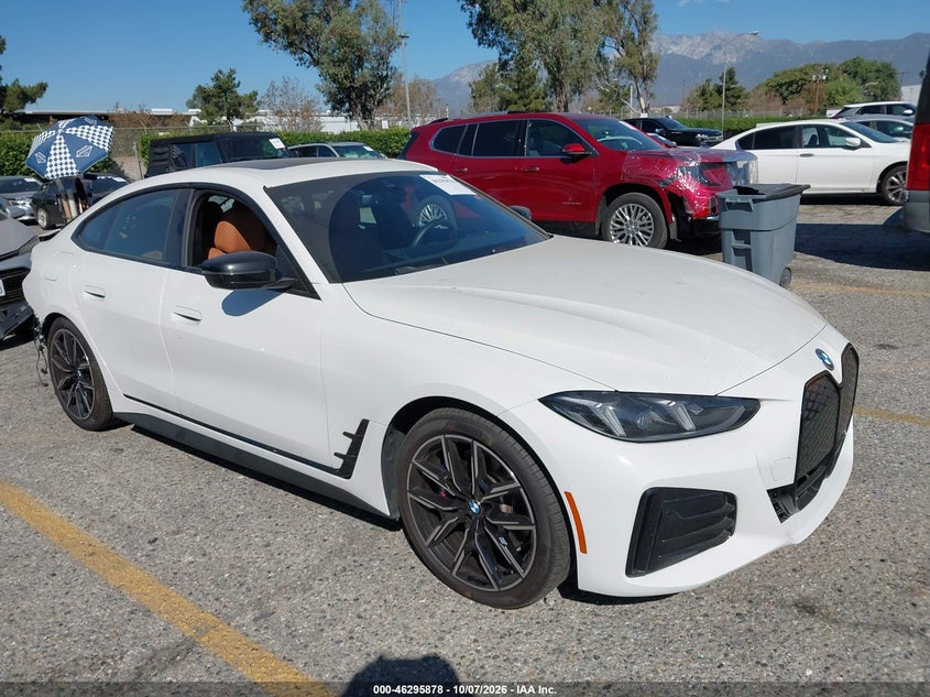 Vin: wby23hd0xsfu05306, lot: 46796041, bmw i4 gran coupe edrive40 20251