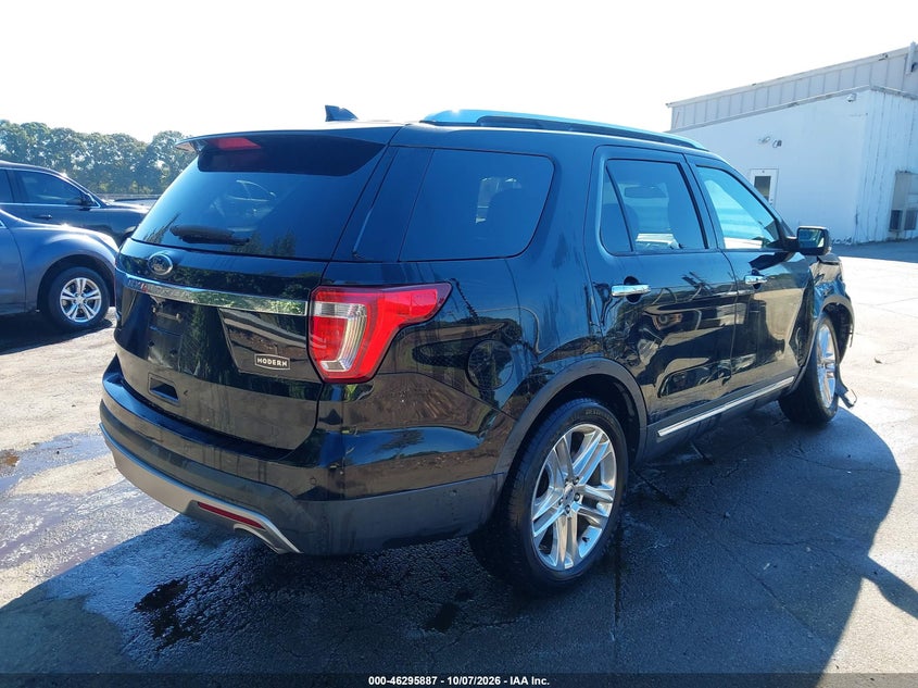 Vin: 1fm5k7f80hge18563, lot: 46796050, ford explorer limited 20174